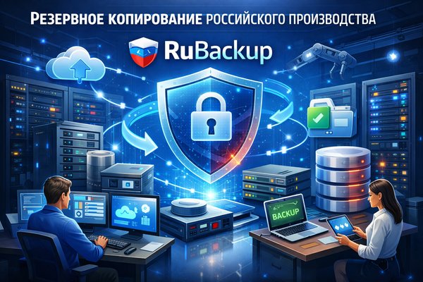 Резервное копирование российского производства: архитектура, принципы и возможности решений класса RuBackup