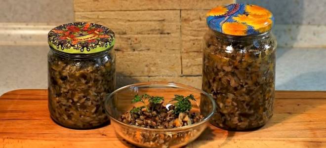 Грибная икра на зиму рецепты через мясорубку без стерилизации с овощами