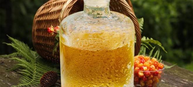 Настойка из морошки рецепты на водке на спирту на самогоне