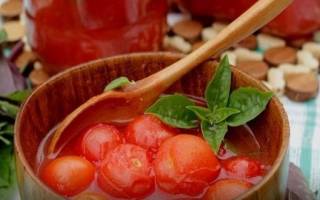 Помидоры в томатном соусе на зиму 11 простых рецептов