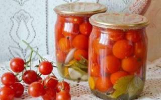 Вкусные помидоры на зиму без стерилизации рецепты на литровую банку черри