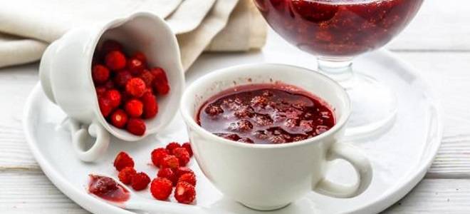 Варенье из лесной клубники на зиму